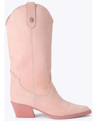 Kurt Geiger - Kc Kiss Cowboy Boot Knee Boots - Lyst