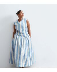 ARRANGE - Curve Wrap Drop Waist Maxi Dress - Lyst