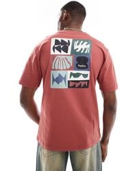 Parlez - Stallo Short Sleeve Logo T-shirt With Back Print - Lyst
