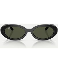 Ray-Ban - Rb2223 Oval Sunglasses With Lens - Lyst
