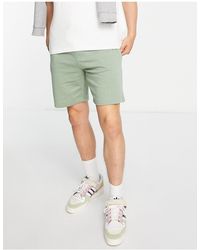 SHORTS245 Brave Soul Mens Rainbow Striped Retro Style Shorts 