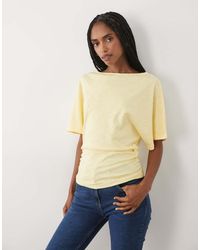 ASOS - Off-shoulder With Cinched Waist Top - Lyst
