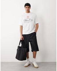 Jack & Jones - Pleated Denim Shorts - Lyst
