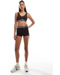 Nike - Nike Pro Training 365 3 Inch Leggings Shorts - Lyst