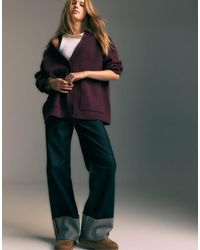 Stradivarius - Regular-Fit Gebreid Vest Met Knopen - Lyst