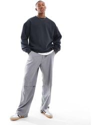 Cotton On - Box Fit Crew Fleece Sweatshirt - Lyst