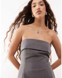 Collusion - Elegante Bandeau-Top Met Lange Pasvorm - Lyst