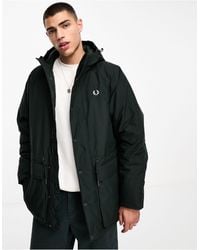 Fred Perry - Padded Zip Through Jacket - Lyst
