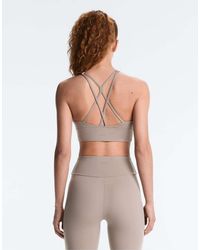 Oysho - Medium-support Comfortlux Sports Bra With Cups - Lyst