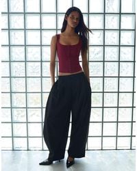 Bershka - Bengaline Strappy Top - Lyst