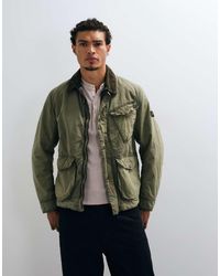 Barbour - Drifter Winter Washed Wax Jacket - Lyst