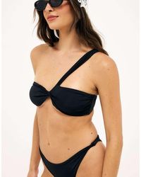 NA-KD - Twisted High Cut Bikini Trousery - Lyst