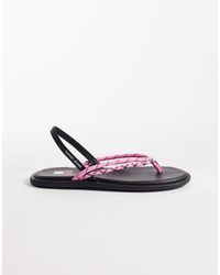 Tommy Hilfiger - Sandals With Rope Detail - Lyst