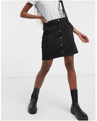 vero moda denim skirt