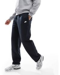 Nike - Club French Terry Straight Leg Joggers - Lyst