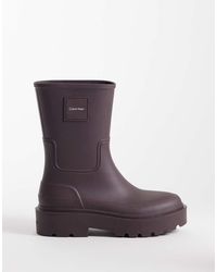 Calvin Klein - Chunky Rain Boots - Lyst
