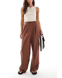 Miss Selfridge - Tailored Wide Leg Pants - Lyst