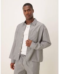 ASOS - Co-ord Boxy Oversized Stripe Shirt - Lyst
