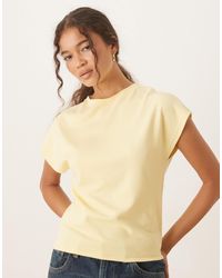 Mango - – kurzärmliges t-shirt aus feinstrick - Lyst