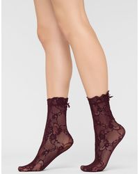 Calzedonia - Floral Lace Socks - Lyst