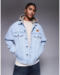 Aape By A Bathing Ape - Aape By A Bathing Ape Hooded Denim Jacket - Lyst