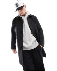 Hollister - Wool Fashion Overcoat - Lyst