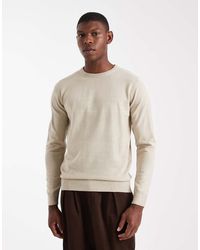 Brave Soul - Crew Neck Knit Sweater - Lyst