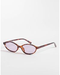 Aire - – earthshine – schmale, ovale sonnenbrille - Lyst