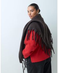 Vero Moda - Schal mit fransendetails - Lyst