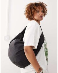 Weekday - Bandolera Negra Samir De - Lyst