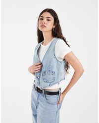 Levi's - Tailored Vest Denim - Lyst
