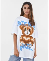 Bershka T-shirts for Women - Up to 70% off | Lyst