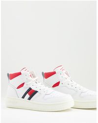 Tommy Hilfiger High-top sneakers for Women | Online Sale up to 76% off |  Lyst