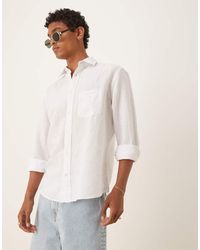 Mango - Camicia A Maniche Lunghe Bianca - Lyst