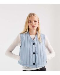 Rains - X Asos Exclusive 21980 Banja Water Repellent Short Liner Vest - Lyst