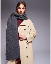 River Island - Fluffy Scarf - Lyst