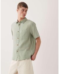 ASOS - Relaxed Cheesecloth Shirt - Lyst