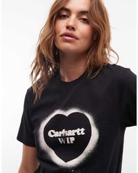 Carhartt - Spray Heart T-Shirt - Lyst