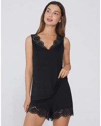 Tezenis - Short Pyjamas With Wide Shoulder Straps - Lyst