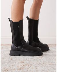 Buffalo - – lennox – hohe chelsea-stiefel - Lyst