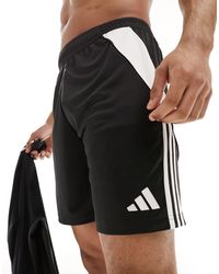 adidas Originals - Adidas - football tiro 24 - pantaloncini neri - Lyst