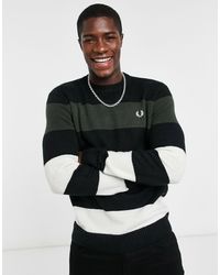 mens black fred perry jumper