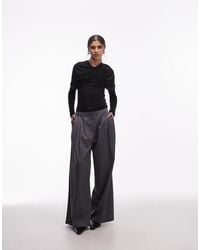& Other Stories - Long Sleeve Cape Detail Jersey Top - Lyst