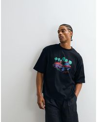 ASOS - Boxy Oversized T-shirt With Car Graphic - Lyst