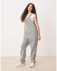 Dickies - Salopette en jean à rayures hickory classiques - Lyst