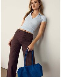 Stradivarius - Basic Seamless Polo T-Shirt - Lyst
