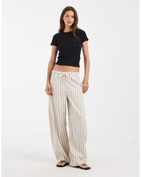 Hollister - Ribbed Baby Tee - Lyst