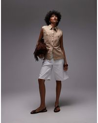 ARKET - – locker geschnittene shorts aus denim-twill - Lyst