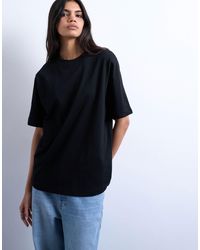 TOPSHOP - Premium Basic Short Sleeve Tee - Lyst
