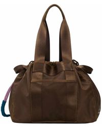 Desigual - – große shopper-tasche aus nylon - Lyst
